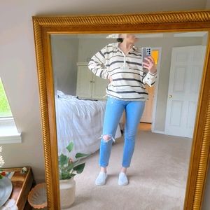 Quarter Zip Rain Jacket Pullover